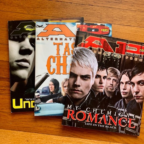 Alternative Press Other - AP Alternative Press Set of 3 Magazines My Chemical Romance Underoath